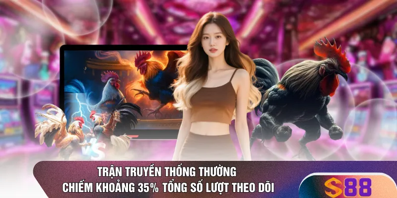 Trận truyền thống thường chiếm khoảng 35% tổng số lượt theo dõi